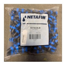 Samlestykke 22 mm m. bl ring 100/pose