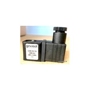 Spole Gevasol ls 220 VAC 3.9 VA 50 Hz.