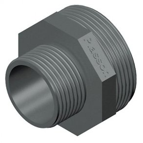Reduktionsnippel PVC 2