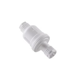 Tefen plast forfilter med si, 8 mm