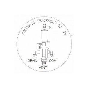 Arkal BACSOL spole 12VDC