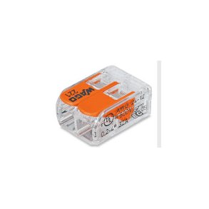 El-muffe 2x4 mm2 transparent serie 221