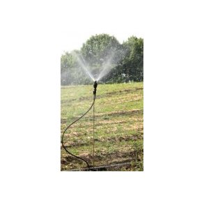 Meganet sprinkler komplet _l/t m. stand og spyd adp.
